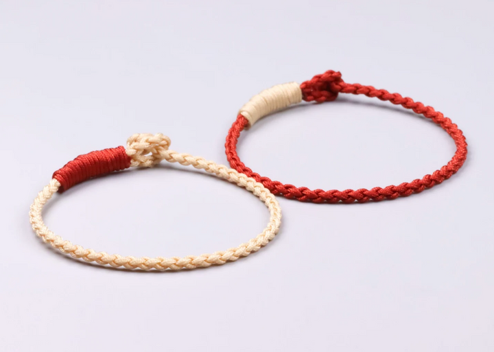 Set Tibetano Beige - Braccialetto