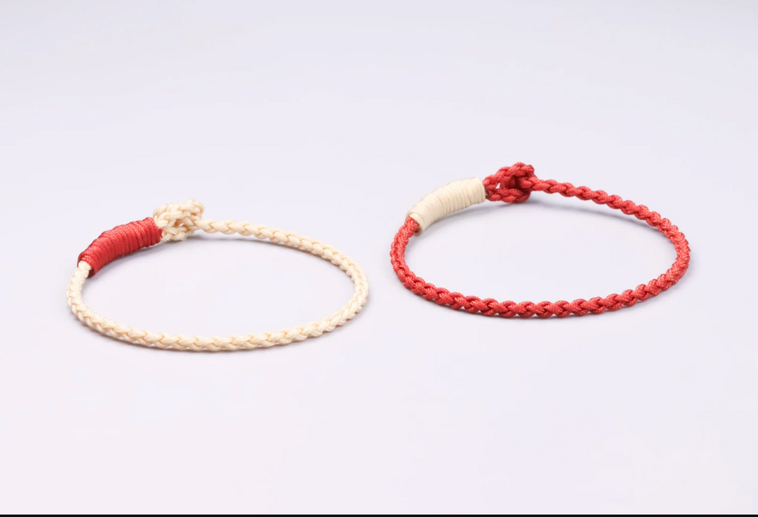 Set Tibetano Beige - Braccialetto