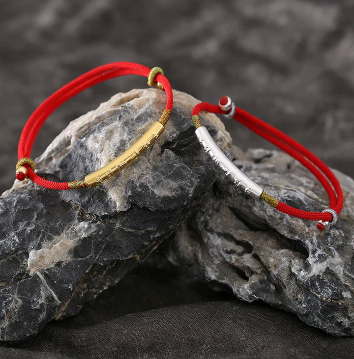 Braccialetto con mantra tibetano