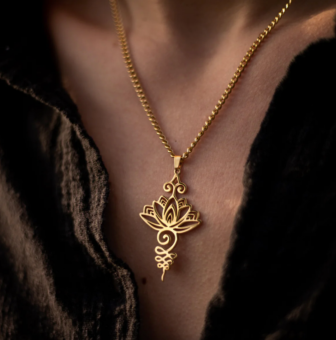 Collana Lotus Unalome