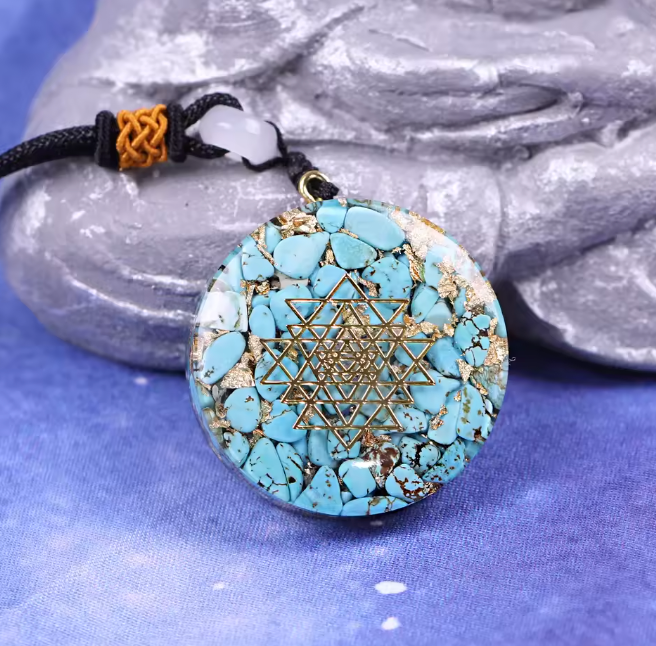 Collana in turchese naturale Orgon