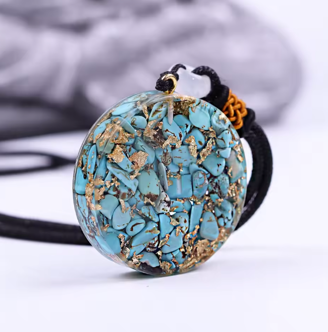 Collana in turchese naturale Orgon