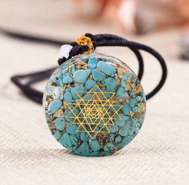 Collana in turchese naturale Orgon