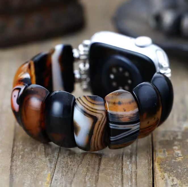 Onyx Elegance - Cinturino per Apple Watch