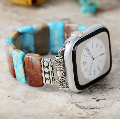 Braccialetto per Apple Watch in Howlite Armonia