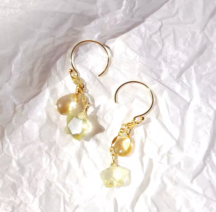 Orecchini Citrin Radiance