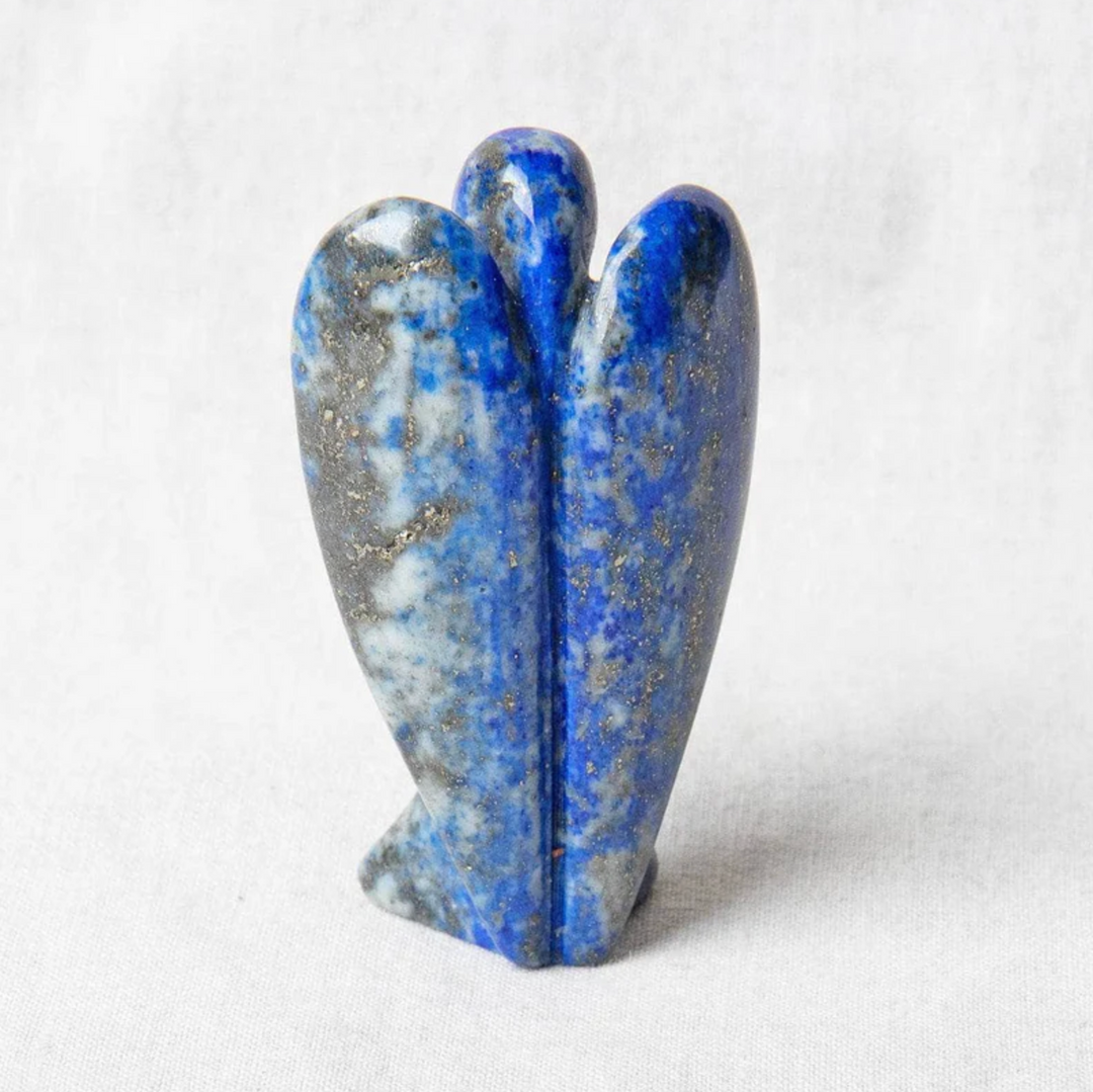 Schutzengel-Figur aus Lapislazuli