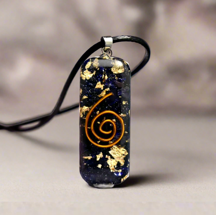 Collana di tormalina orgonica