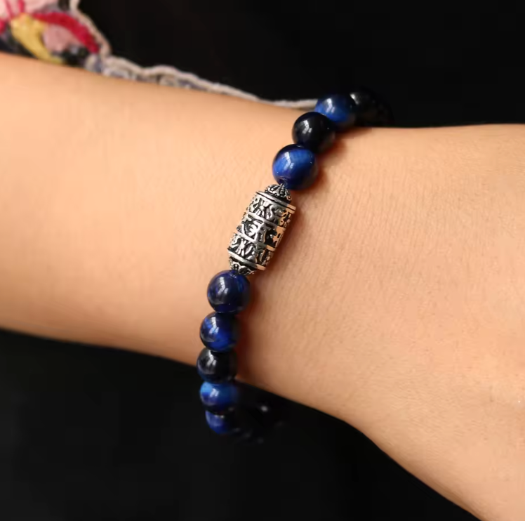 Braccialetto Occhio di Tigre Blue Eagle