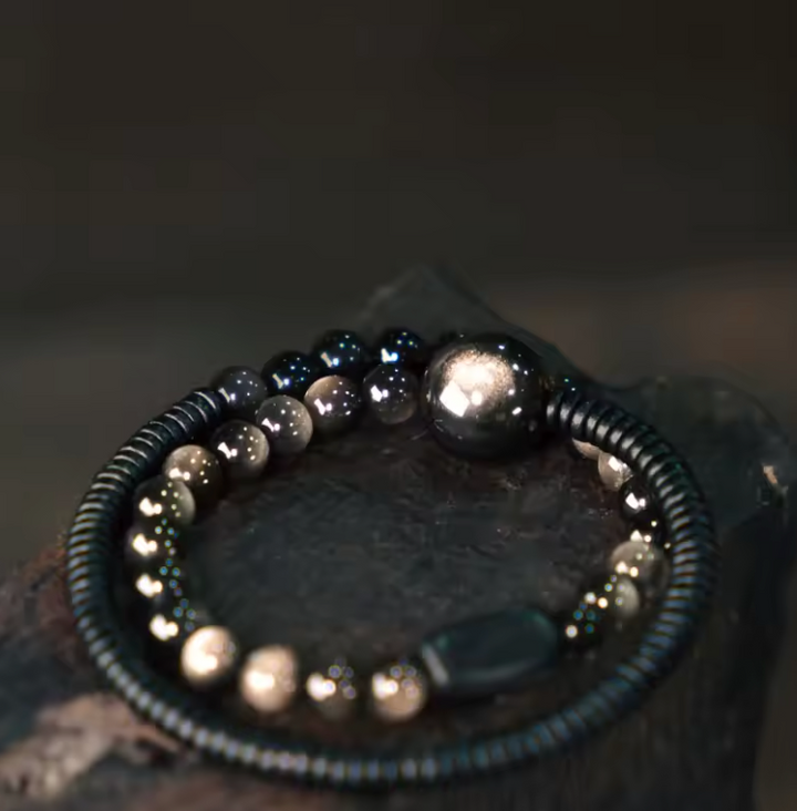 Braccialetto Celestial Obsidian Grande