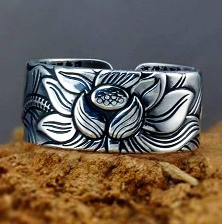 Blüte des Lebens - Ring