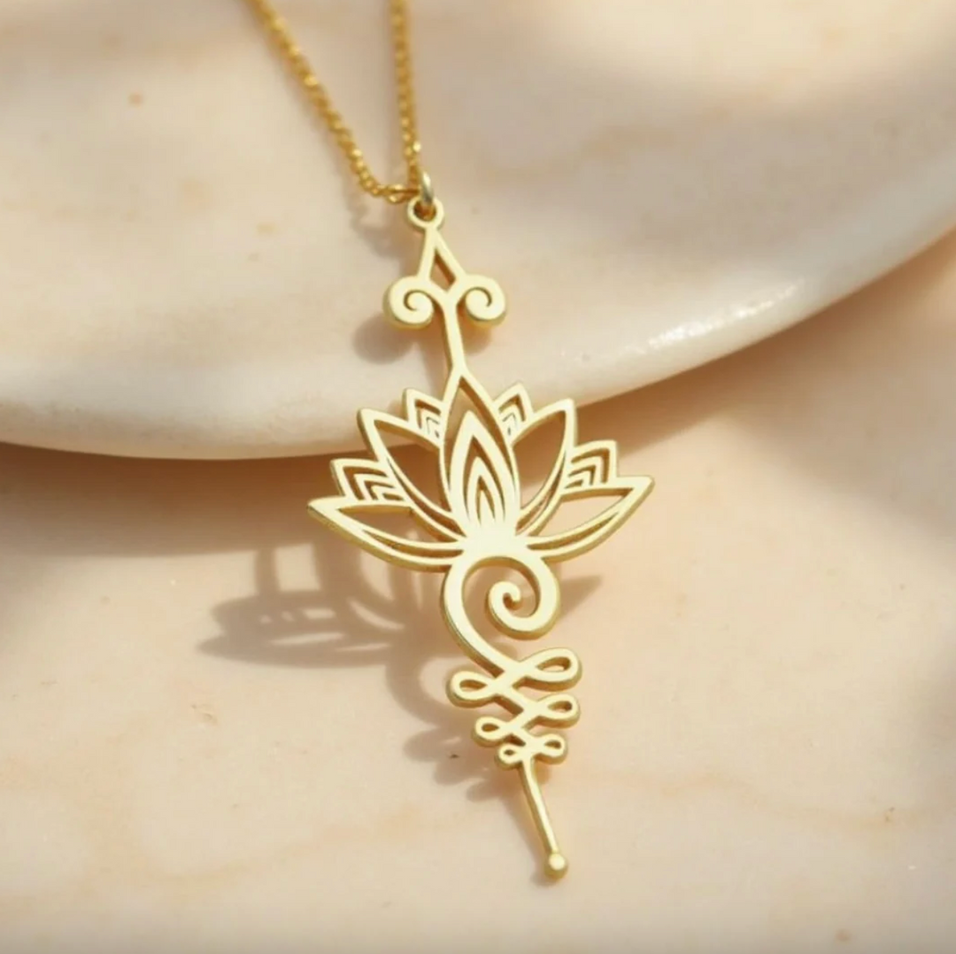 Collana Lotus Unalome