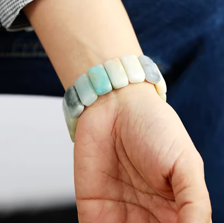 Braccialetto per Apple Watch in Amazonite naturale