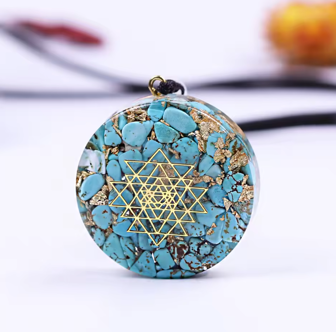 Collana in turchese naturale Orgon