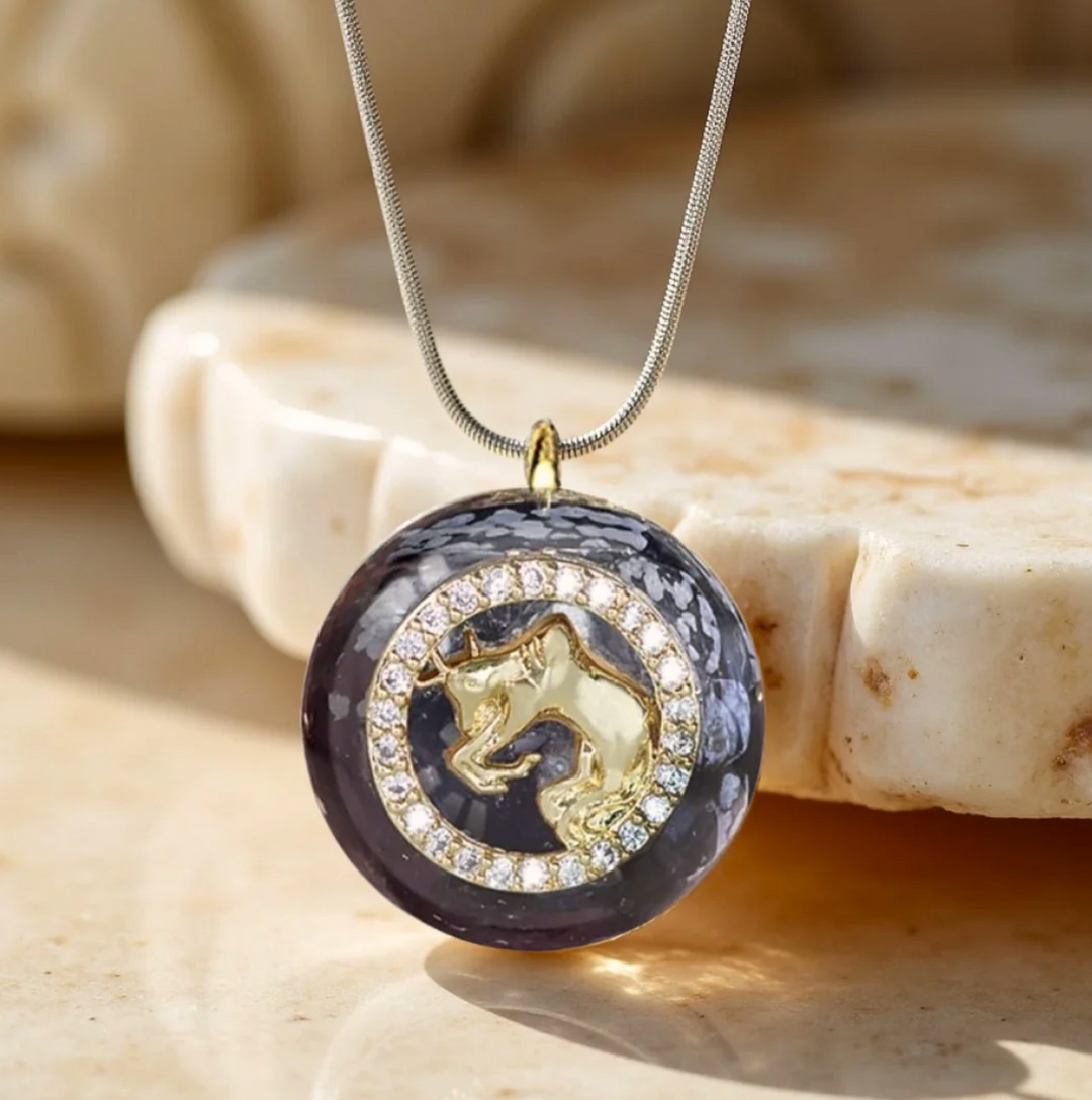 Collana con segno zodiacale Orgon