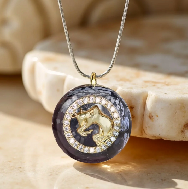 Collana con segno zodiacale Orgon