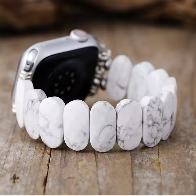 Cinturino per Apple Watch in Howlite casual
