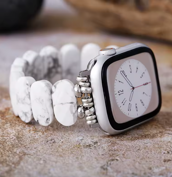 Cinturino per Apple Watch in Howlite casual