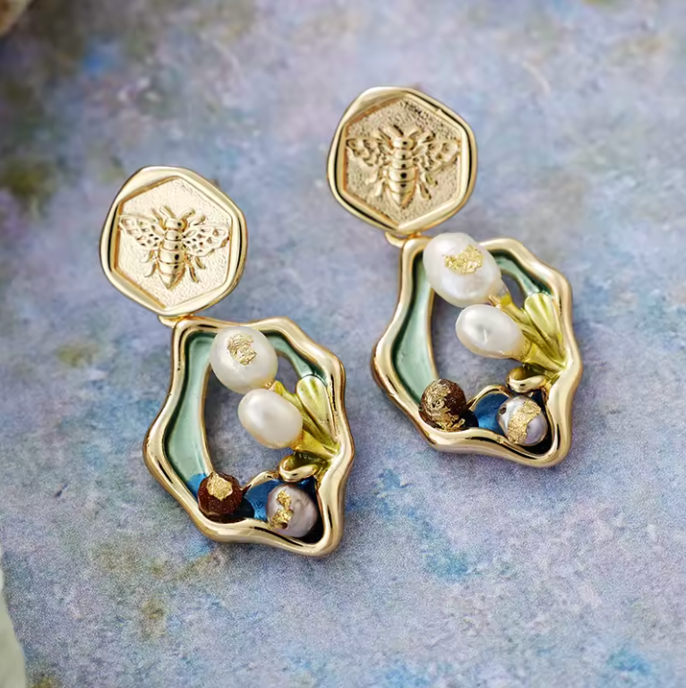 Orecchini Fleur de Pearl