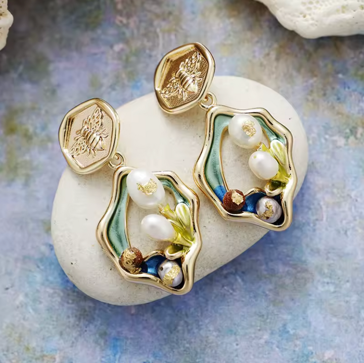Orecchini Fleur de Pearl