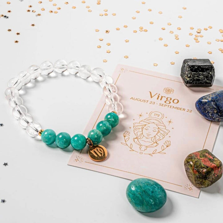 Braccialetto con segno zodiacale Vergine