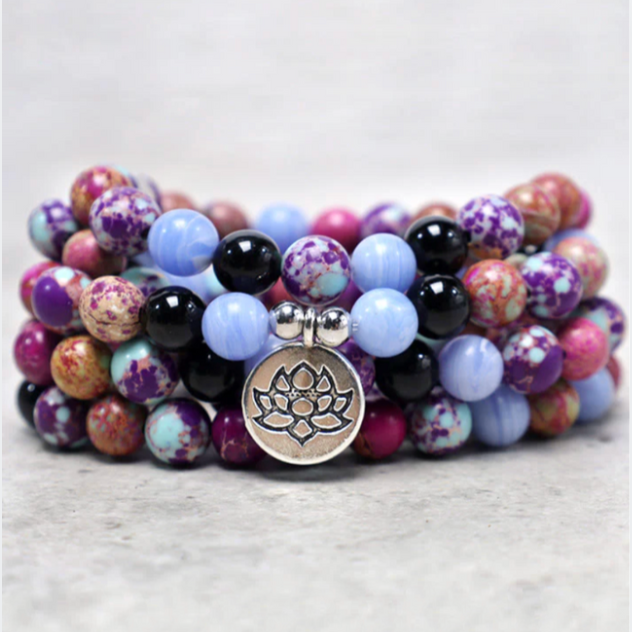Collana Mala di Lilia Jaspis