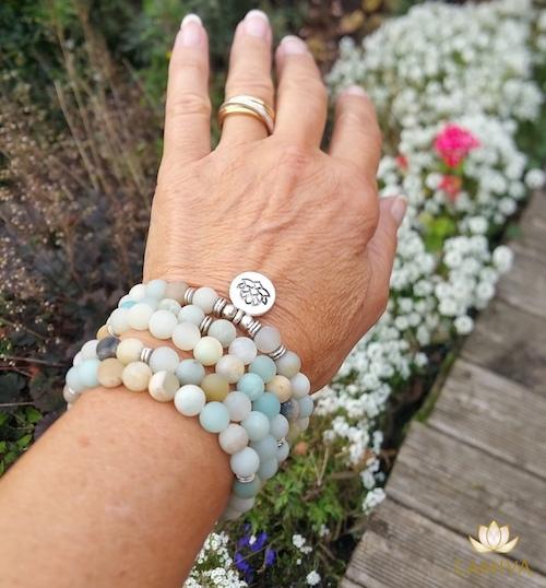 Lotus Beads Ocean - Kette - LAMIVA.de