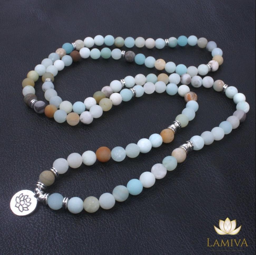 Lotus Beads Ocean - Kette - LAMIVA.de