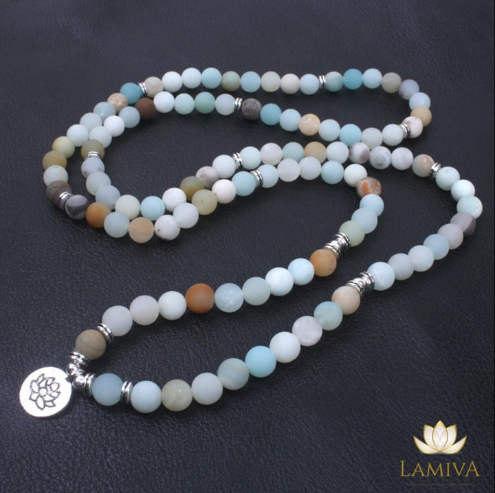 Lotus Beads Ocean - Kette - LAMIVA.de