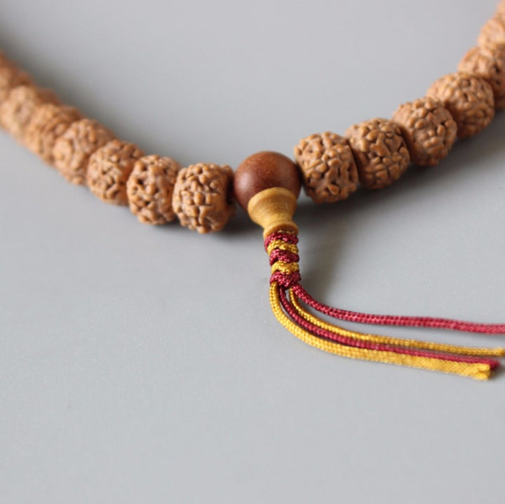 Basic Rudraksha 108 Mala - Kette - LAMIVA.de - Yoga Schmuck - Spiritualität