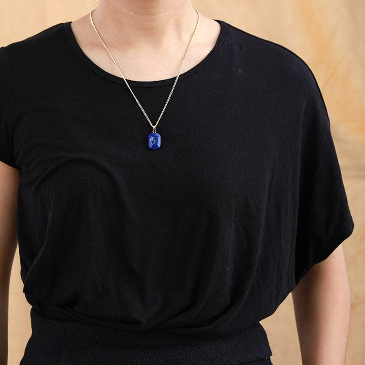 Blue Lapislazuli - Kette - LAMIVA.de