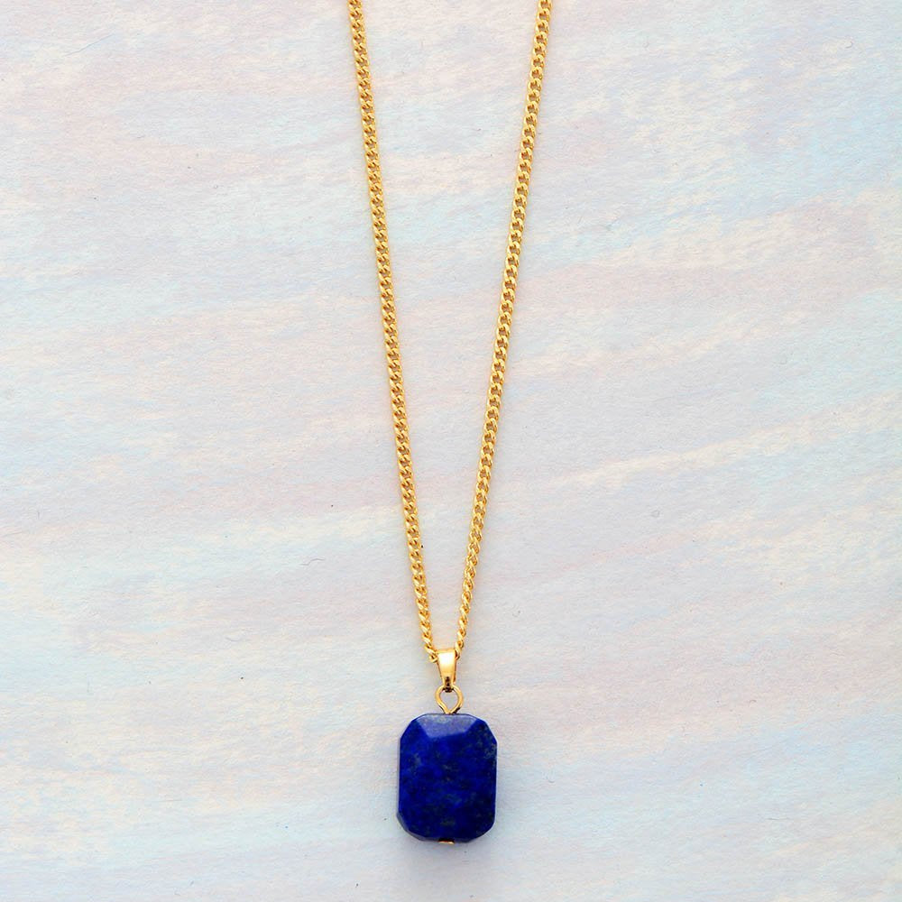 Blue Lapislazuli - Kette - LAMIVA.de
