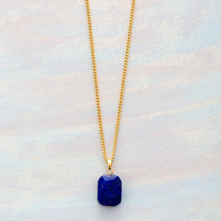 Blue Lapislazuli - Kette - LAMIVA.de