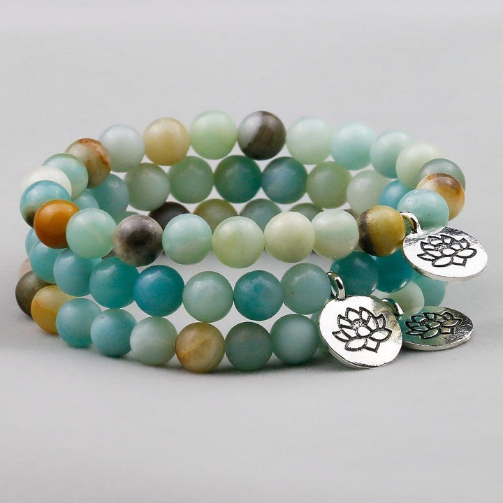 Blue Wave Amazonit - Armband - LAMIVA.de - Yoga Schmuck - Spiritualität