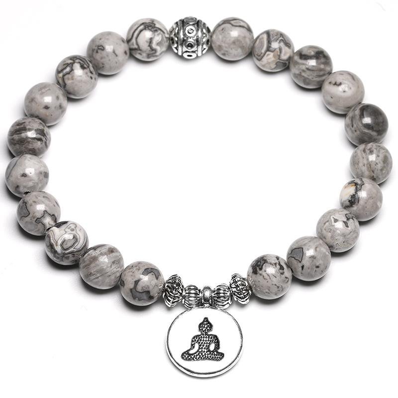 Jaspis Beads - Armband - LAMIVA.de - Yoga Schmuck - Spiritualität