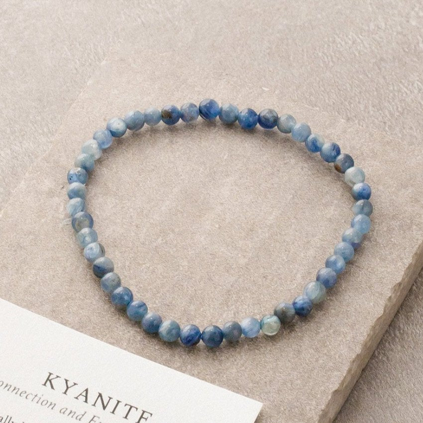Kyanit Edelstein Mini - Armband - LAMIVA.de - Yoga Schmuck - Spiritualität