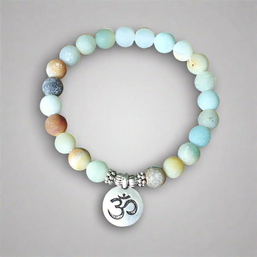Matt Attract Amazonit - Armband - LAMIVA.de - Yoga Schmuck - Spiritualität