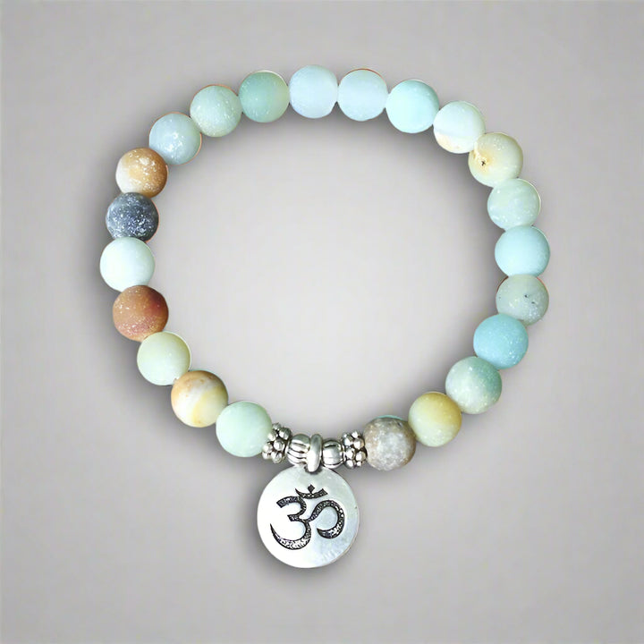 Matt Attract Amazonit - Armband - LAMIVA.de - Yoga Schmuck - Spiritualität