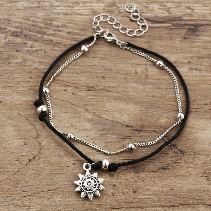 "Sunshine" - Fusskette - LAMIVA.de - Yoga Schmuck - Spiritualität