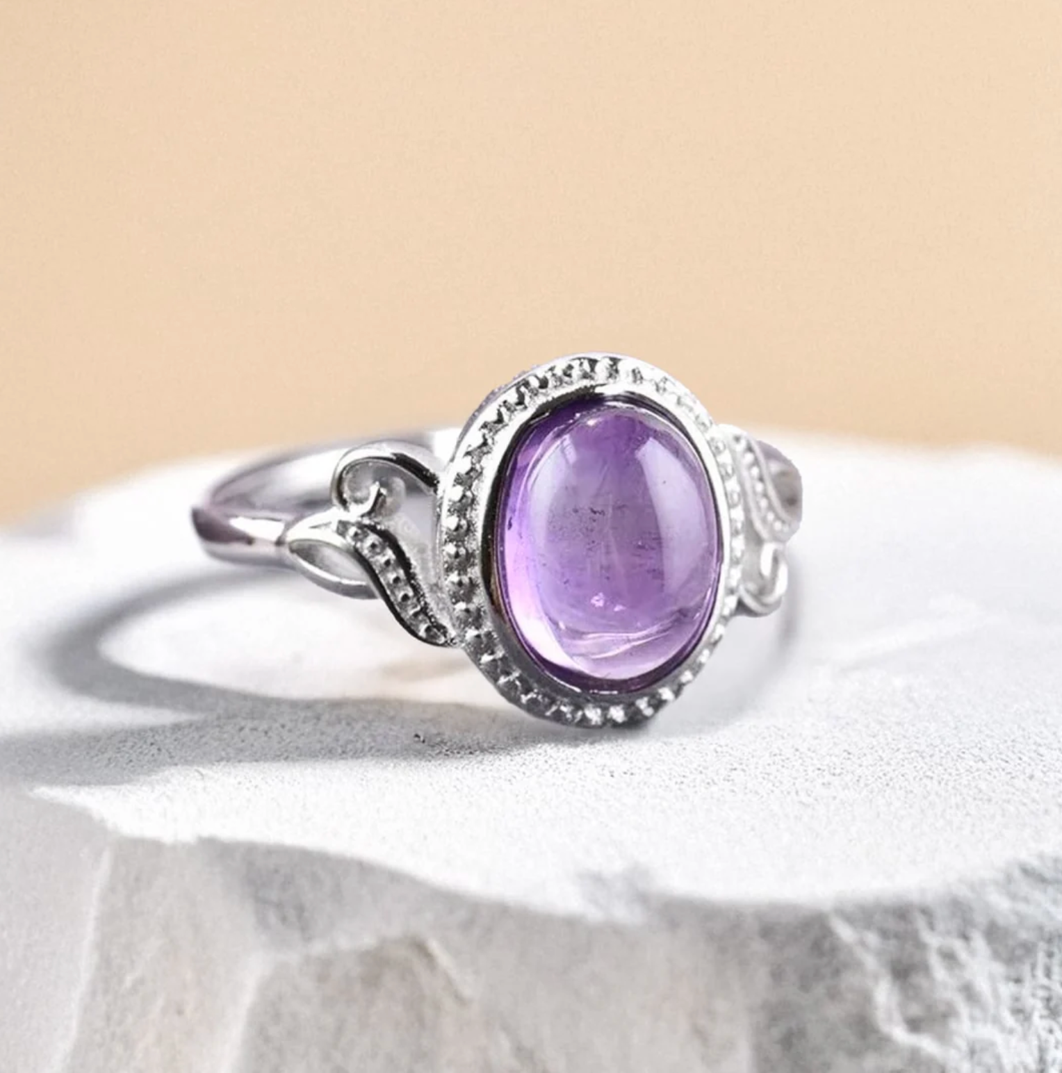 Edelstein Ring - Hochwertige Ringe aus natürlichem Edelstein | LAMIVA ...