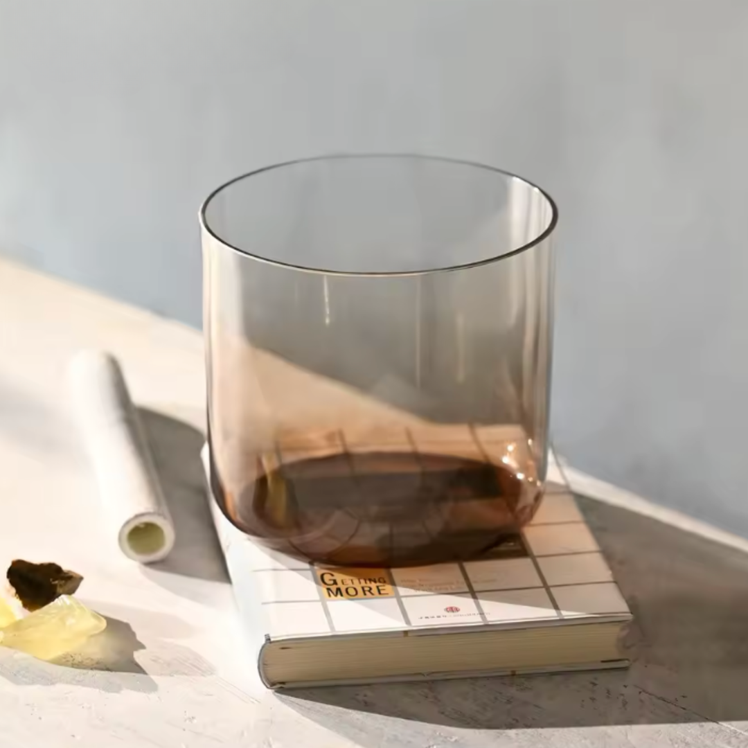 Kristall-Klangschale aus Quartz "Soft Stone"