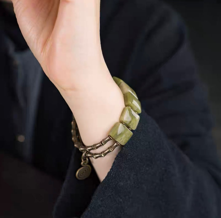 Healing Jade Kupfer - Armband
