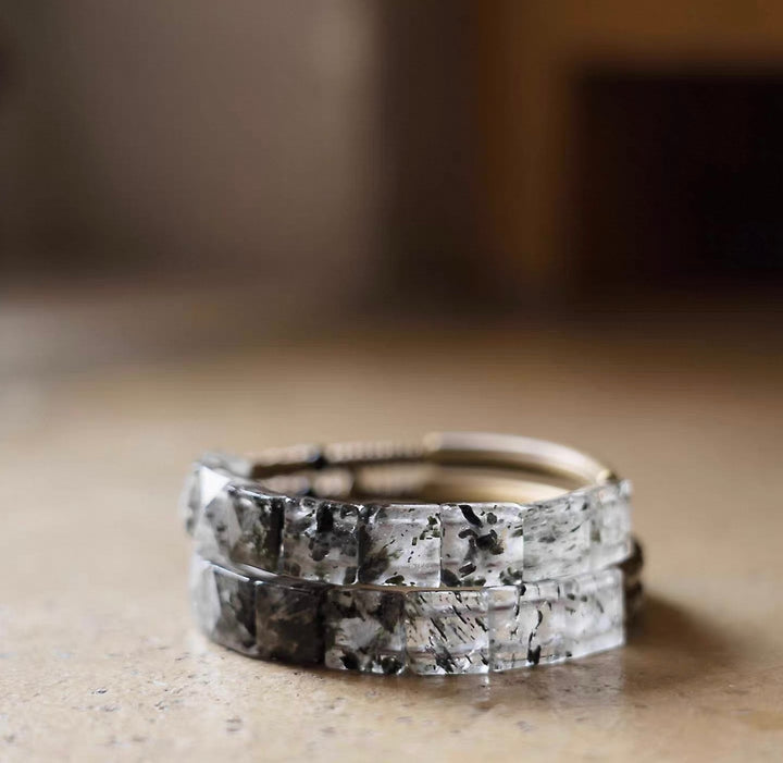 Rauchquarz Kupfer - Armband