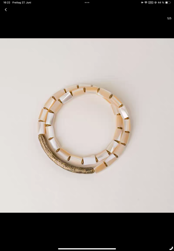 Shell & Kupfer Energie - Armband