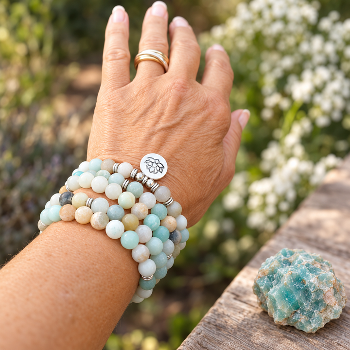 Amazonit Harmonie - Mala Kette
