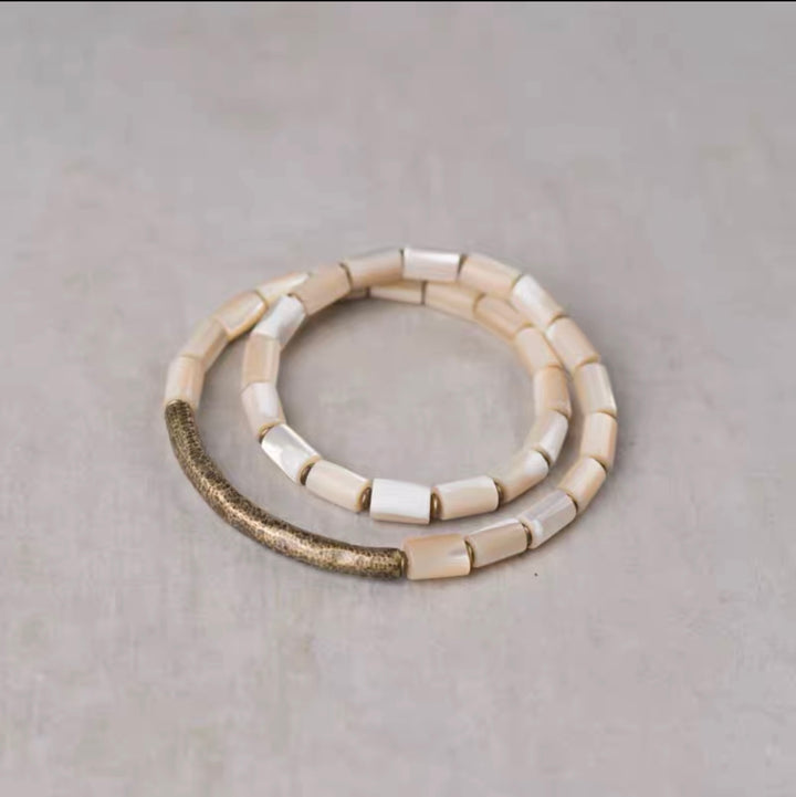 Shell & Kupfer Energie - Armband