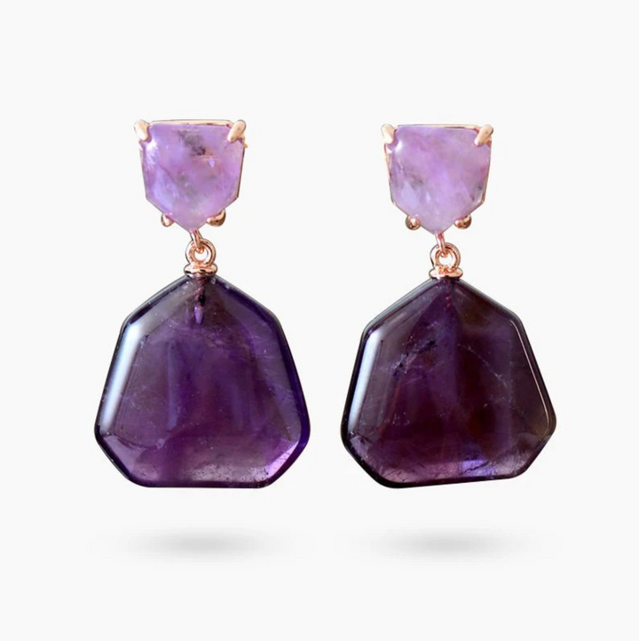 Love Amethyst - Ohrringe