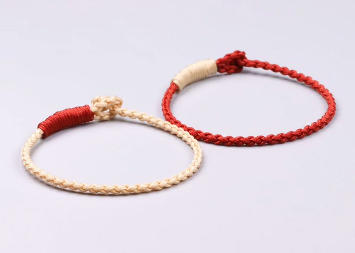 Beige Tibet Set - Armband