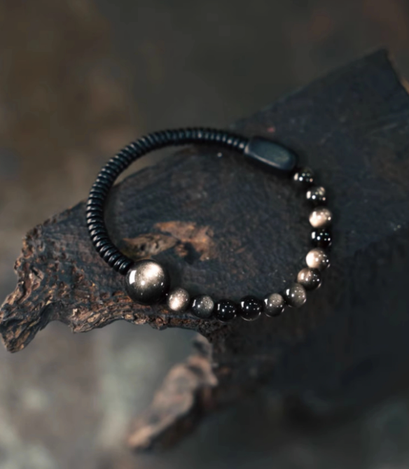 Celestial Obsidian - Armband