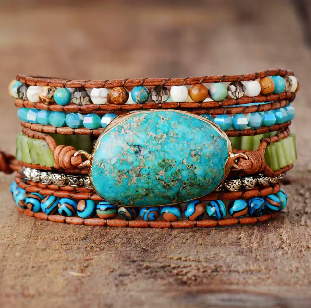 Harmony Jaspis - Wickelarmband